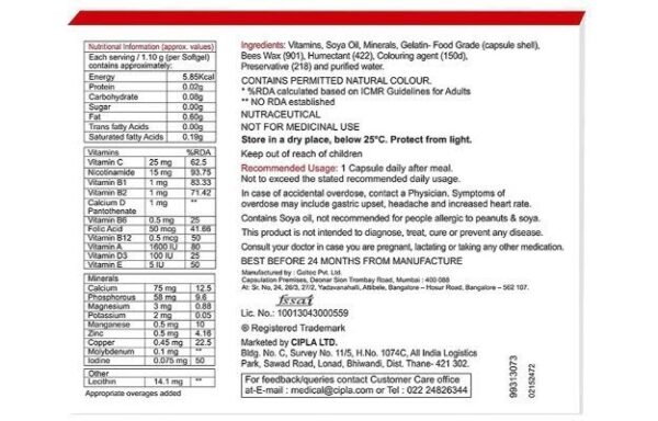 Maxirich Daily Multivitamin Capsule - Image 3
