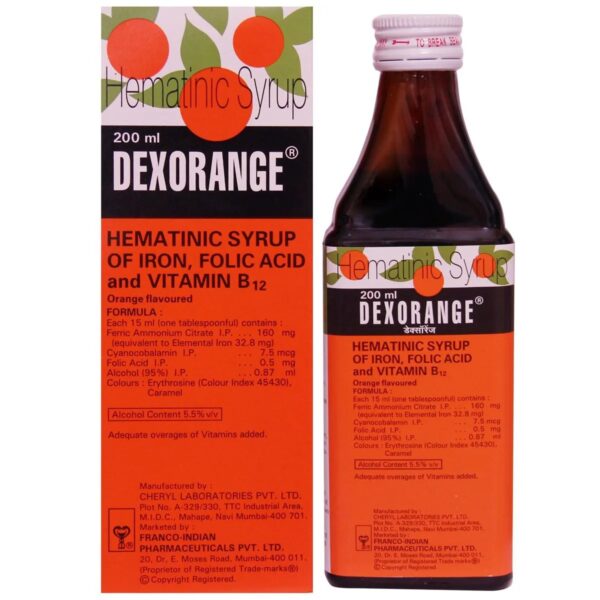 Dexorange Syrup ( 200 ml) - Image 2