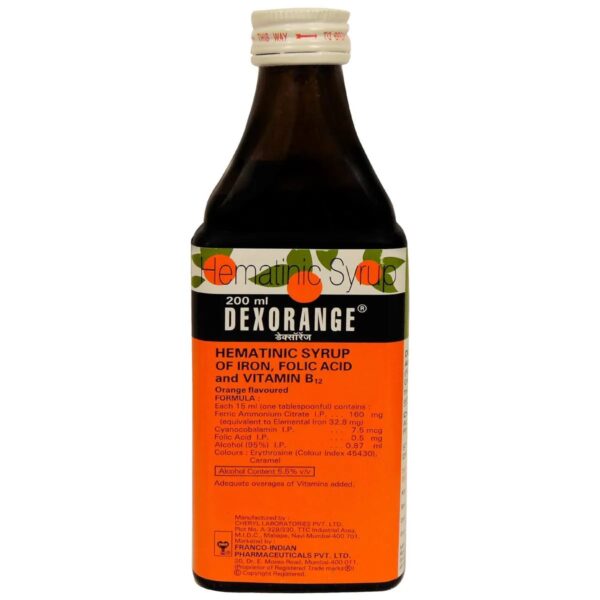 Dexorange Syrup ( 200 ml) - Image 4