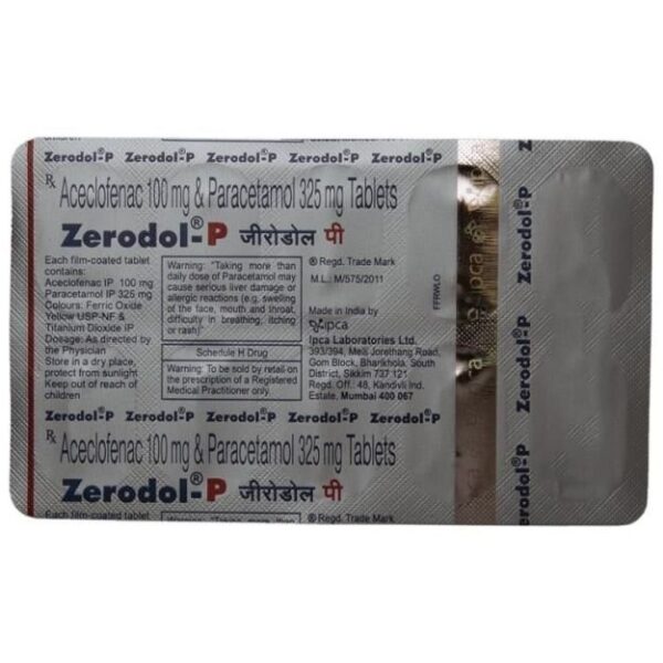 Zerodol P Tablet - Image 2