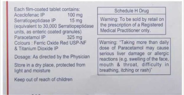 Zerodol SP Tablet - Image 3