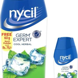 nycil
Nycil Classic Herbal Prickly Heat Powder 150 g + 50 g ( Free)