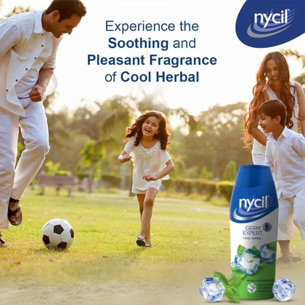 nycil
Nycil Classic Herbal Prickly Heat Powder 150 g + 50 g ( Free) - Image 3