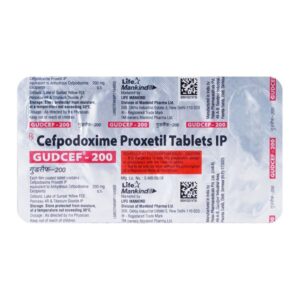 Gudcef 200mg Tablet 10'S
10 Tablet(s) in a Strip
Mkt: Mankind Pharma Pvt Ltd
Country of Origin: India