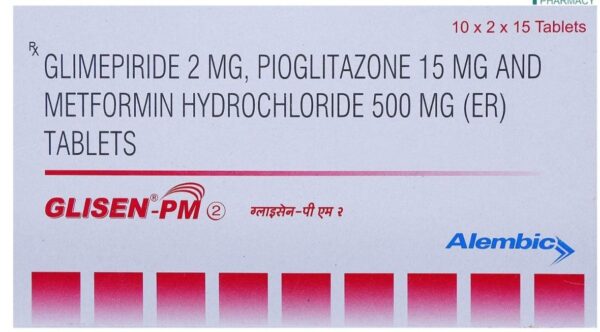 Glisen-PM 2 Tablet ER