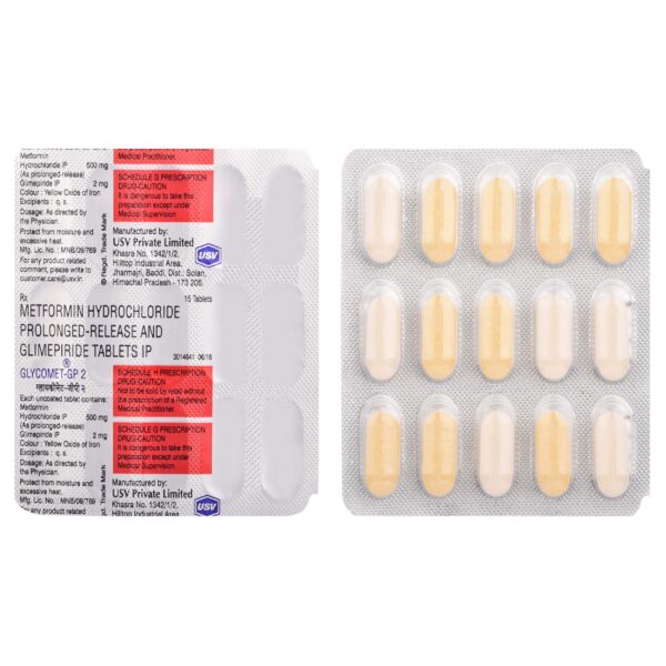 Glycomet-GP 2 Tablet PR