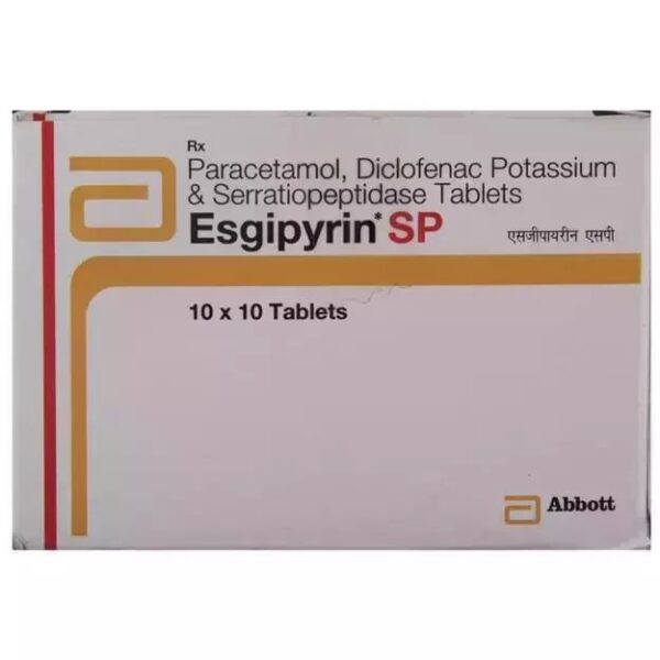 Esgipyrin - Strip of 15 Tablets