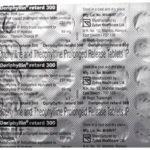 Deriphyllin Retard 300 Tablet PR (30)