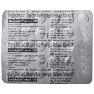 Deriphyllin Retard 150 Tablet PR (30)