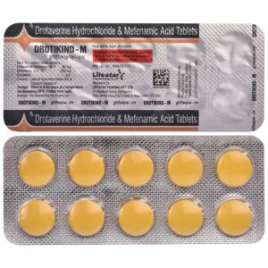 Drotikind M 80 Mg/250 Mg Tablet