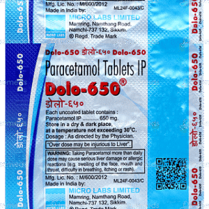 DOLO 650 TABLET