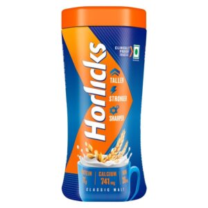 Horlicks Classic Malt Flavour Nutrition Drink Powder 500 gm Jar |