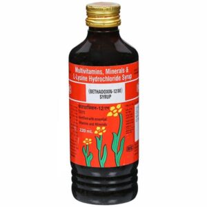 Bethadoxin-12 Syrup, 200ml.