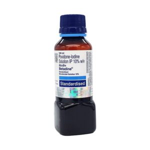 Betadine 10% Solution, 100ml.