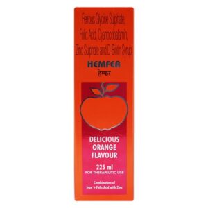 Hemfer Syrup, 225ml.