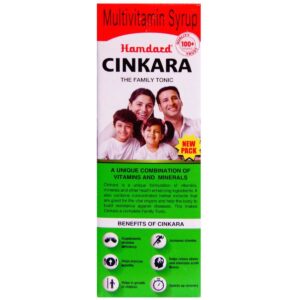 Hamdard Cinkara Multivitamin Syrup, 500ml.