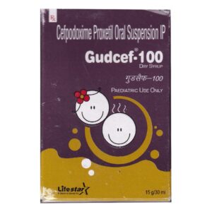Gudcef 100mg Dry Syrup 30ml.