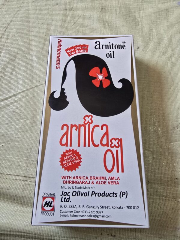 Arnica oil, 200 ml.