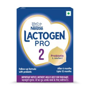 Nestle Lactogen Pro 2, Follow-Up Formula With Probiotic, After 6 Months Up To 12 Months | Powder Refill 400gm.