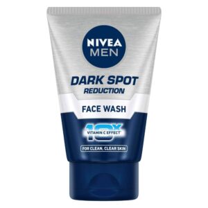 NIVEA Men Face Wash, Dark Spot Reduction, for Clean & Clear Skin with 10x Vitamin C Effect, 50 g