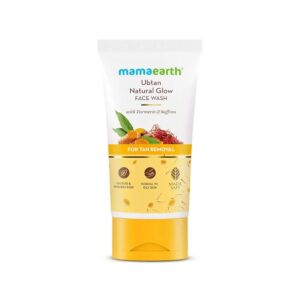 Mamaearth Ubtan Natural Glow Face Wash 50ml.
