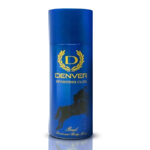 DENVER Sporting Club Victor Deo for Men - (165ML) | Long Lasting Deodorant Body Spray for Men