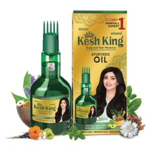 Kesh King Ayurvedic Scalp and Hair Oil, 100ml.