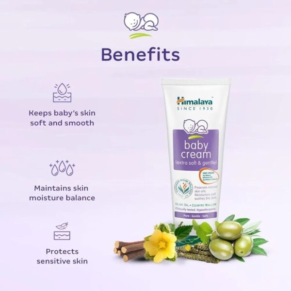 Himalaya Baby Cream (100ml) - Image 3