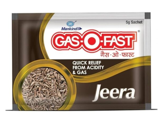 Gas-O-Fast Jeera Active Sachet