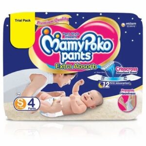 Mamypoko Pants S size ( 4pcs )