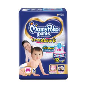 MamyPoko Pants M Size ( 6Pcs)
