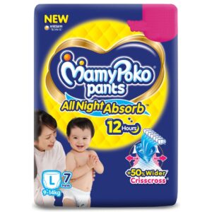 MamyPoko Pants L size ( 7pcs)