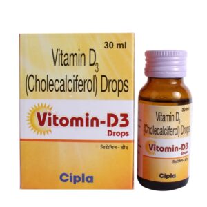 Vitomin-D3 Drop 30ml for Bone and Teeth Health