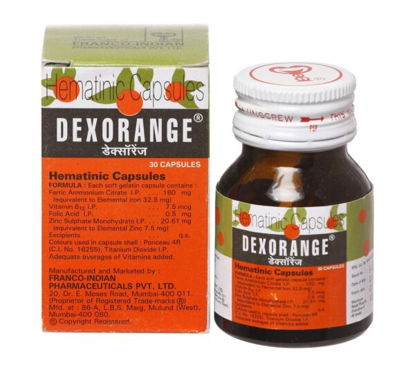 Dexorange Hematinic Capsule