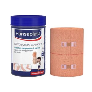 Hansaplast Cotton Crepe Bandage B.P. 8cm x 4m