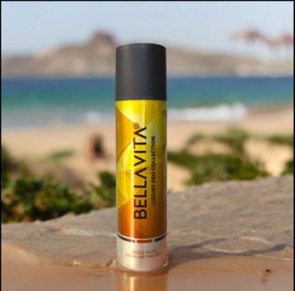 Bellavita Gold Rush Long Lasting Luxury deo spray