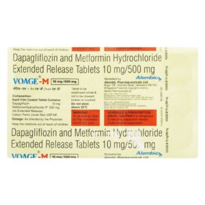 Voage-M 10 mg/500 mg Tablet 10's