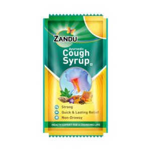 zandu cough pouch Syrup 8ml.
